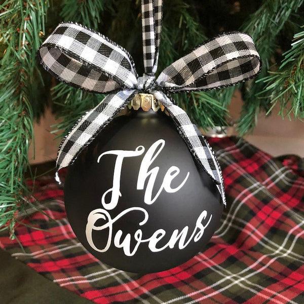 Personalized Christmas Ornament