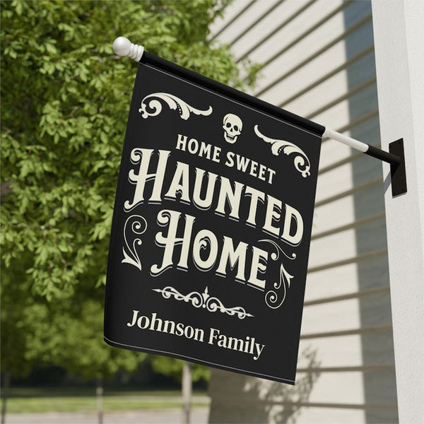 Custom Halloween Flags, Vintage Garden Flags, Haunted House Banners