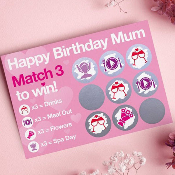 Scratch Card, Birthday Gift,  Couples Valentines Gift