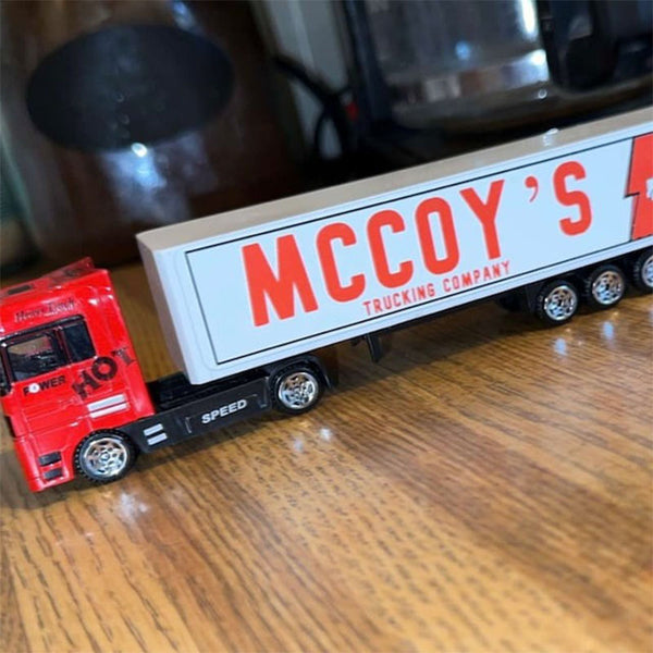 Personalized toy truck, customized with your child's name