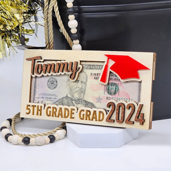 Graduation Money Holder, Class of 2024 Gift, High School Graduation