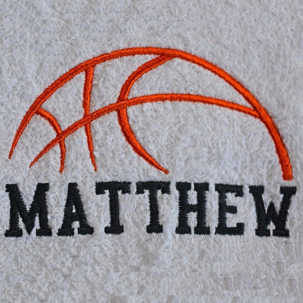 Personalized Ball Towel, Personalized Gift, Gift For Him