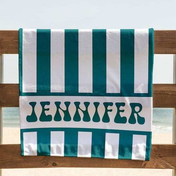 Custom Name Pool Towels