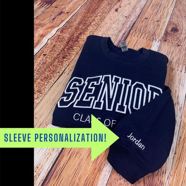 Embroidered Senior Sweatshirt | Crewneck | Senior 2025 | Graduation Gift