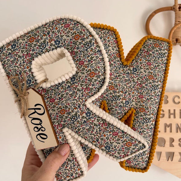 Corduroy Letters, Lovely Gift