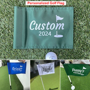 Custom Putting Mini Golf Flag Golf Gift Gift for him