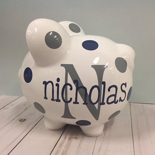 Personalized Piggy Bank-Piggy Bank For Boys-Piggy Bank For Girls-Piggy Banks