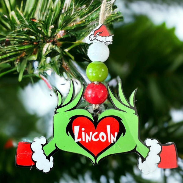 Personalized Christmas Ornaments, Custom Christmas Home Ornaments, Christmas Gifts