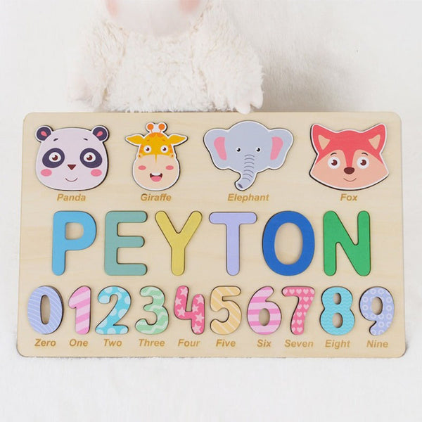 Personalized Toy Gifts, Puzzle Piece Names