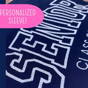 Embroidered Senior Sweatshirt | Crewneck | Senior 2025 | Graduation Gift