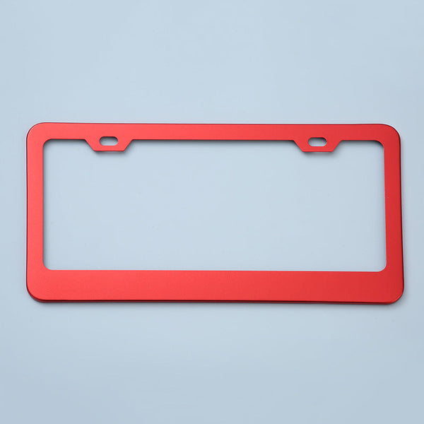 Custom License Plate Frame, Personalized Vehicle Decoration (Universal for any Vehicle)