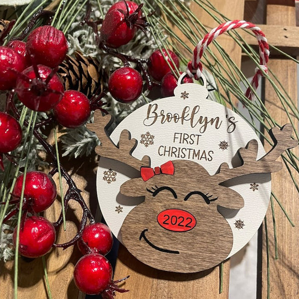 Baby’S First Christmas,Ornament,Christmas Tree