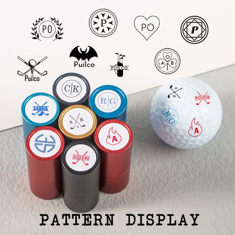 Colorful Custom Stamp Ink For Golf Ball