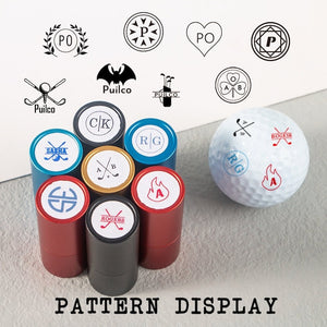 Colorful Custom Stamp Ink For Golf Ball