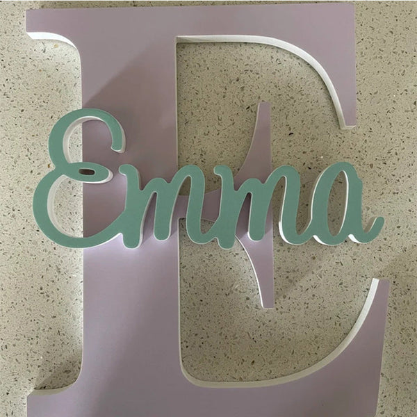 Personalized Name Sign For Kids and Babies, Door Sign, Name Sign for Kids Room