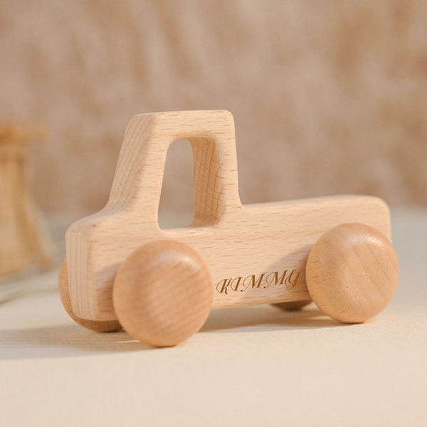 Personalized Wooden Car For Kids