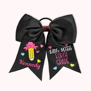 Personalized Hair Accessories With Grade And Name, Perfect Back-To-School Gifts For Kids