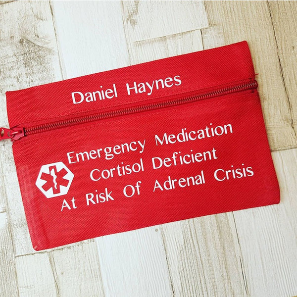 Emergency Medication Bag,Medical Alert, Medication Carrier, SOS Emergency Pack