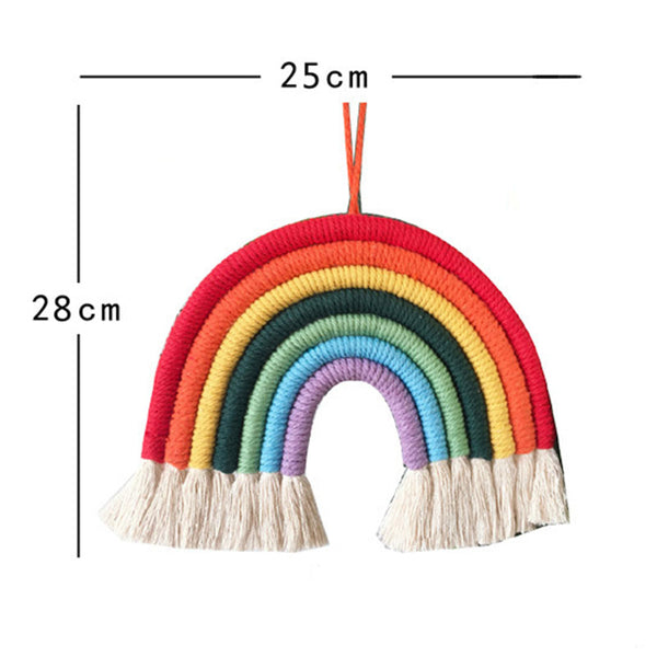 Personalised Knitted Wire /Wall Hanging/Name Rainbow