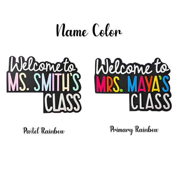 Custom Teacher Appreciation Gift Teacher Doorframe Sign