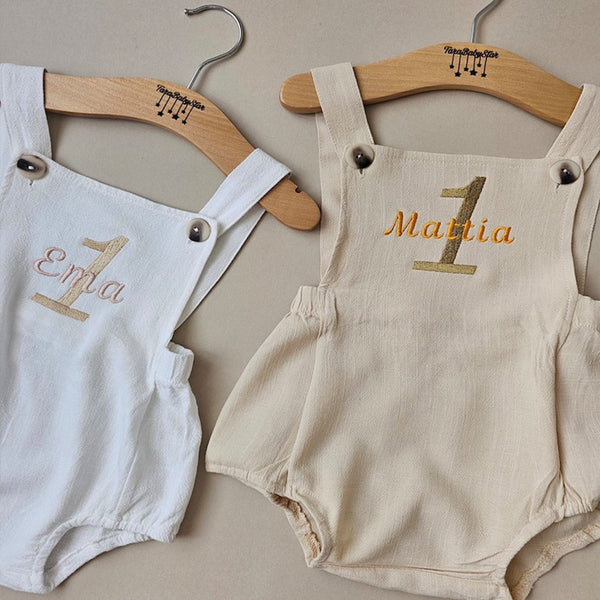 1st Birthday Romper, personalised romper, personalised baby gift