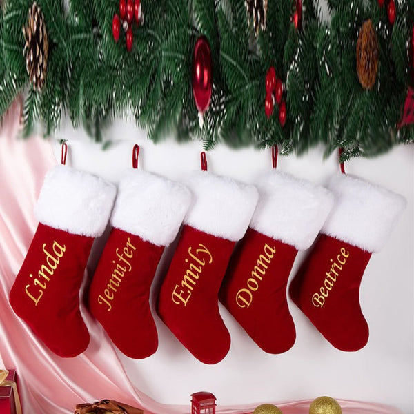 Family Personalized Christmas Stockings