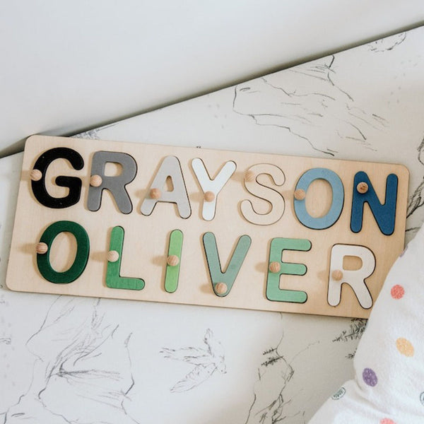 Personalized Toy Gifts, Puzzle Piece Names