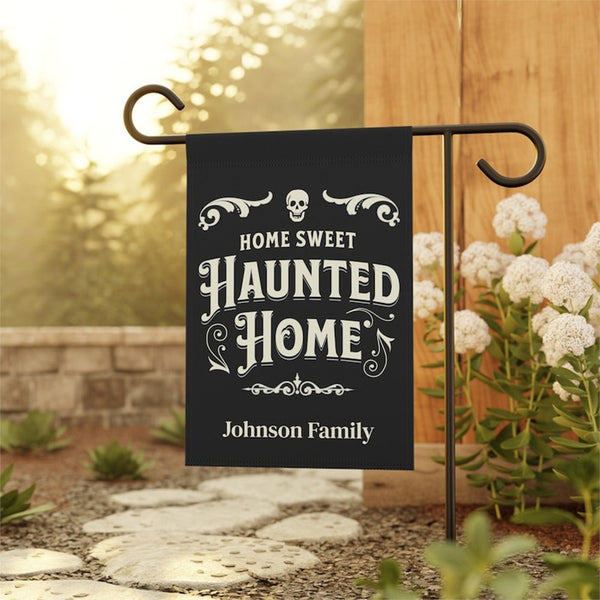 Custom Halloween Flags, Vintage Garden Flags, Haunted House Banners