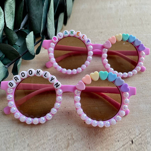 kids sunglasses, personalized kids gift, kids sunnies, kids jewelry, personalized name sunglasses