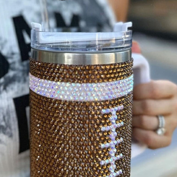 Blinged Out Sport Stanley Inspired Tumbler