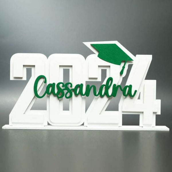 Personalized Graduation Class of 2024 Sign, Graduation Table Decor & Centerpiece