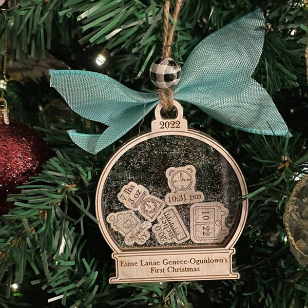 2023 Baby's First Christmas Personalized Ornament | Handmade Ornament | Baby Gift