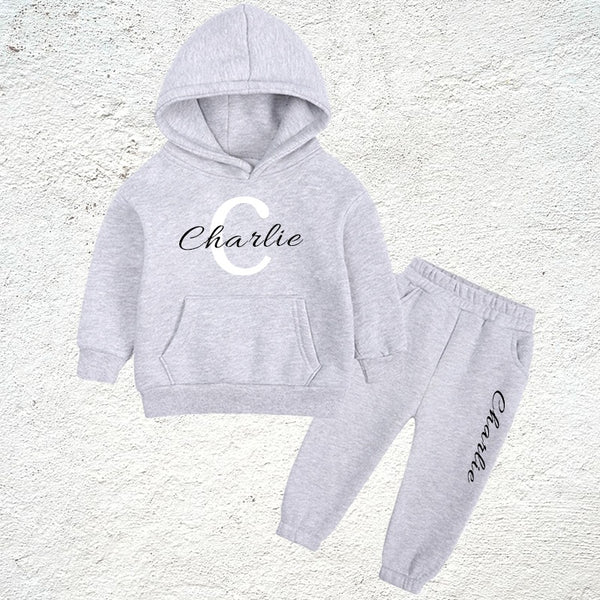 Personalized Kid Cozy Soft Extra Warm Tracksuit Set