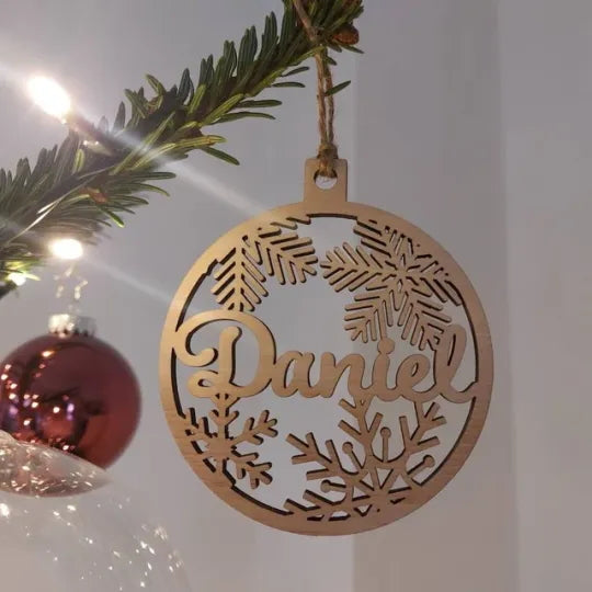 Christmas Ornament Personalized Wooden Christmas Ornaments