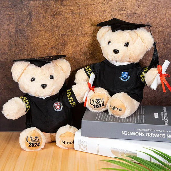 Graduation Teddy Bear Engraved Name Class