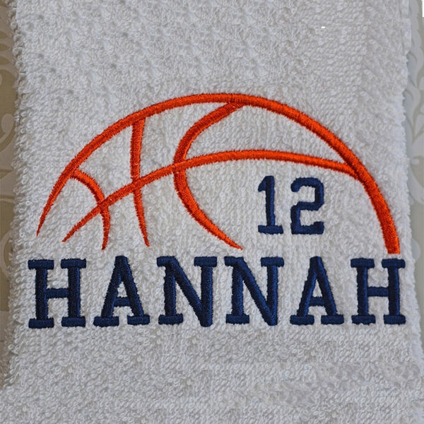 Personalized Ball Towel, Personalized Gift, Gift For Him