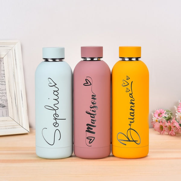 Engraved Bottle, Personalized Tumbler, Personalized Bottle