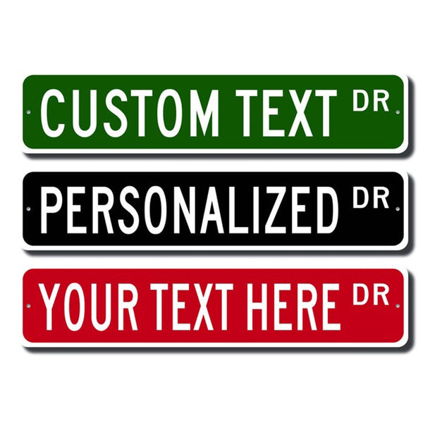 Custom Street Sign,Personalized Street Sign