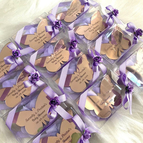 Butterfly Custom Bridesmaid Gift Baby Shower Favors Butterfly Acrylic Mirror