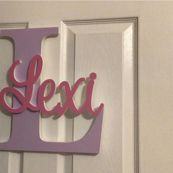 Personalized Name Sign For Kids and Babies, Door Sign, Name Sign for Kids Room