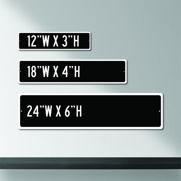 Custom Road Signs I Personalized Road Sign