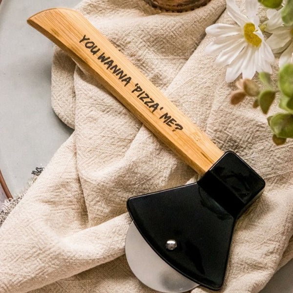 Personalised Axe Shape Pizza Cutter