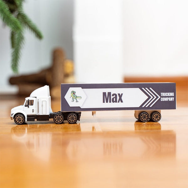 Personalized Kids Toy Truck, Custom Toy Truck