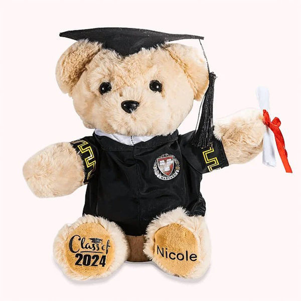 Graduation Teddy Bear Engraved Name Class