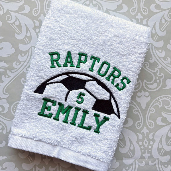 Personalized Ball Towel, Personalized Gift, Gift For Him