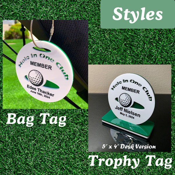 Personalized Birthday Christmas, Custom Hole-In-One Golf Gifts