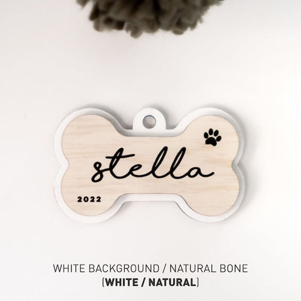 Dog Bone Ornament , Personalized, Christmas Ornament, Bone Ornament, Ornament