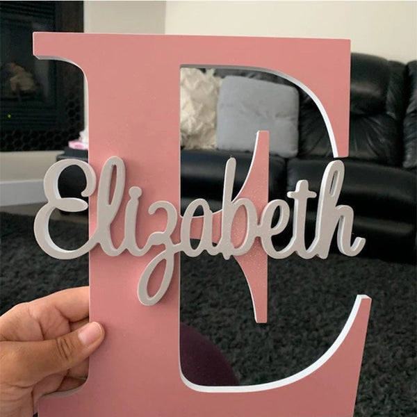 Personalized Name Sign For Kids and Babies, Door Sign, Name Sign for Kids Room