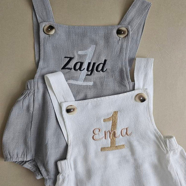 1st Birthday Romper, personalised romper, personalised baby gift