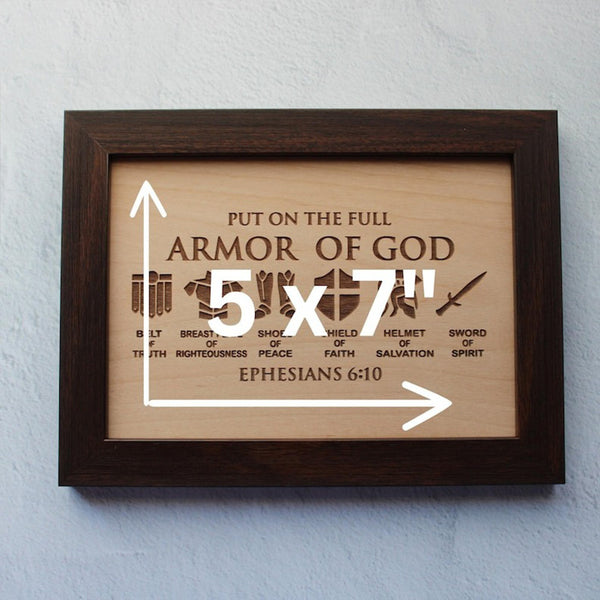 The Armor Of God Sign Decor Full Armor of God Father Gift